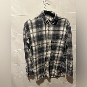 Grey 10,000 Ft. Soft Cotton Flannel Shirt
